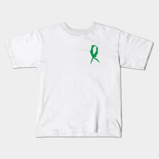 Green Awareness Ribbon Kids T-Shirt